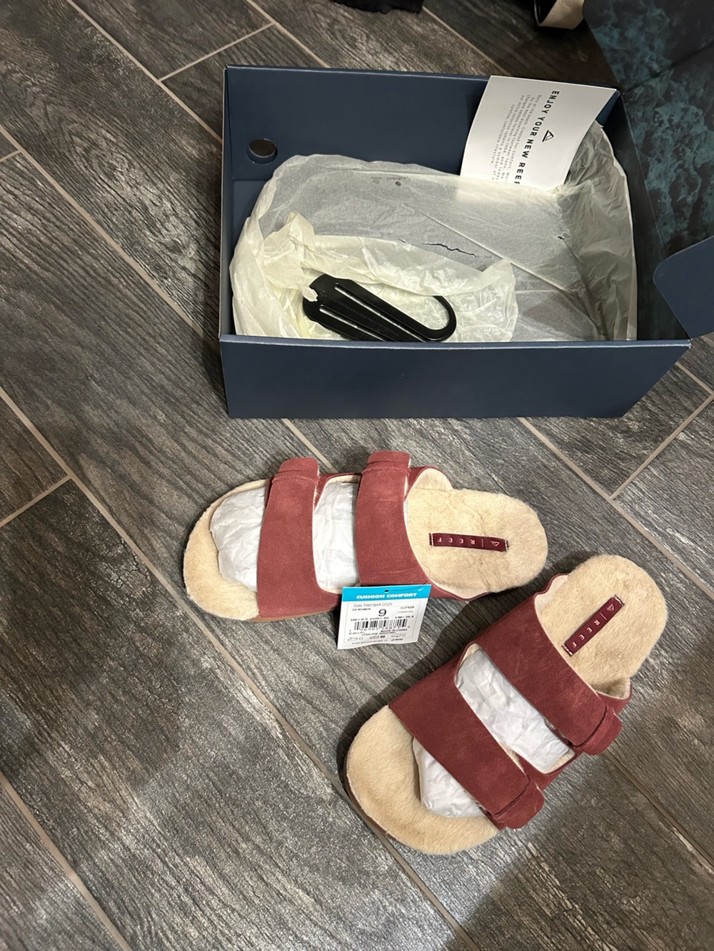 Reef Womens Ojai Two Bar Sandals NWT